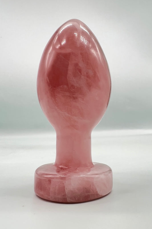 ANAL PLUG Rose Quartz 3 in