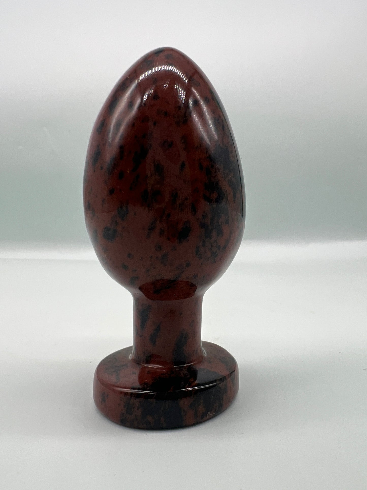 ANAL PLUG Red Obsidian 3 in